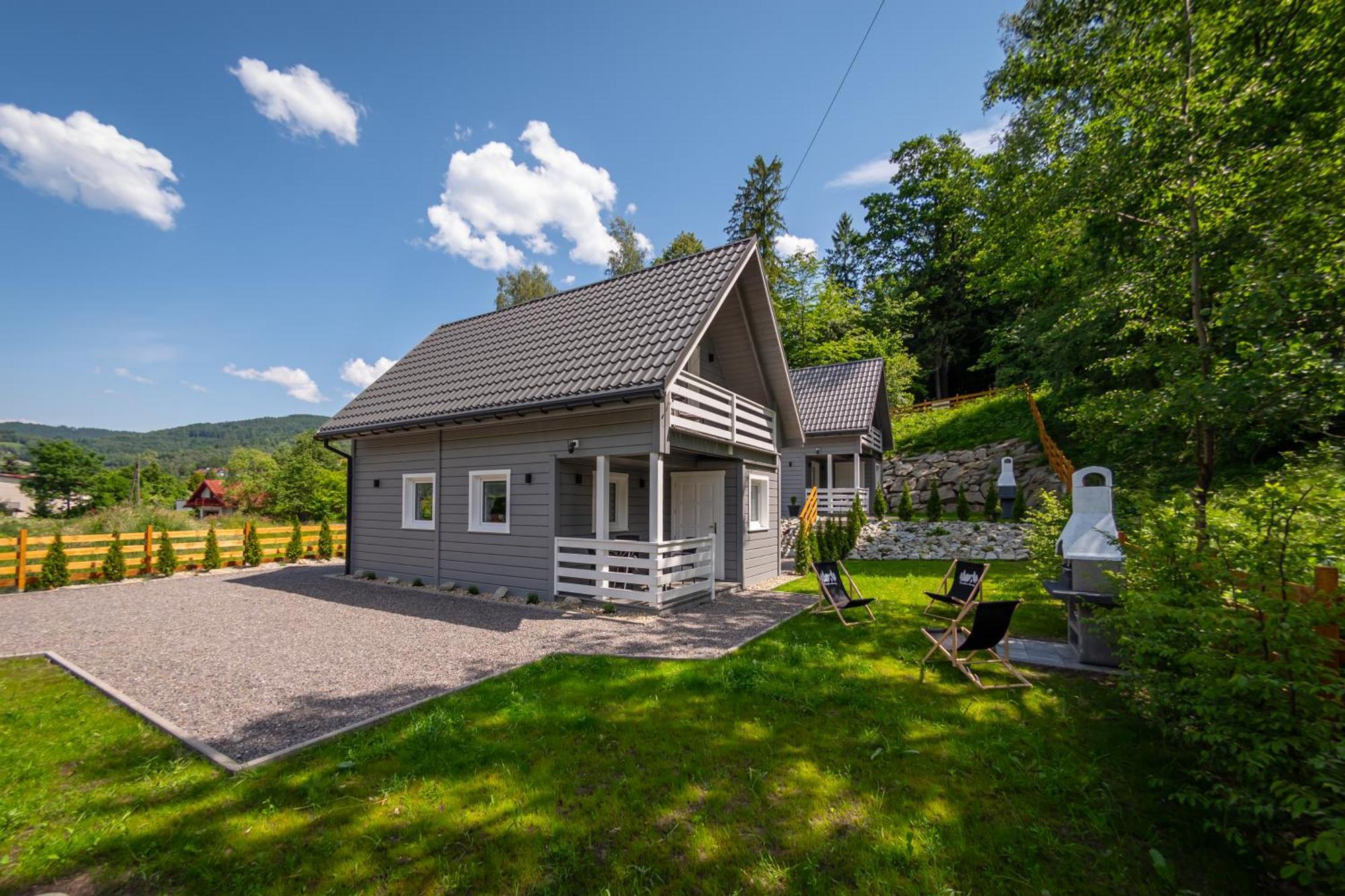 Domki U Sosny - Nowoczesne Domki Na Wylacznosc, Spokojna Okolica Blisko Lasu I Szlaku, 1,2 Km Od Centrum Brennej Brenna Exteriér fotografie